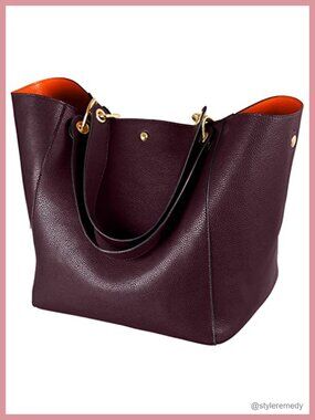 Large Work Tote Bag for Women Designer Handbags Big Bucket Purses